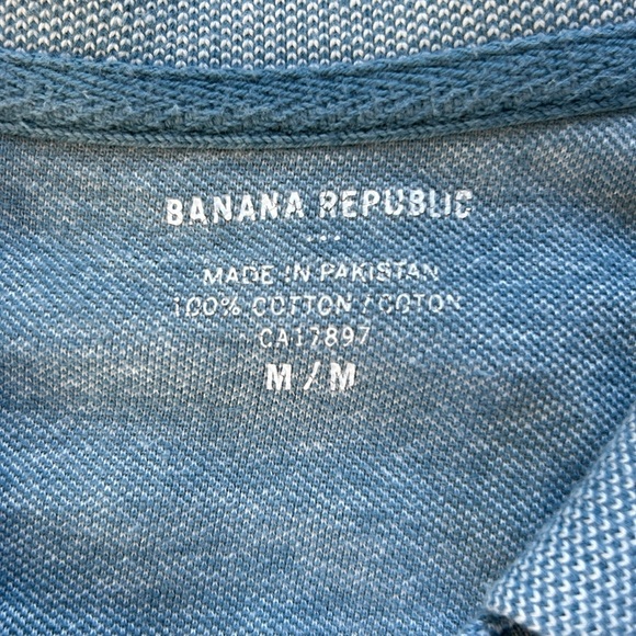 Banana Republic Men’s Collared Short Sleeve Shirt - Picture 2 of 5